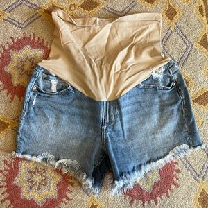 Joe’s Jeans • The Ozzie 4” cutoff • Maternity Sz 27 • EUC